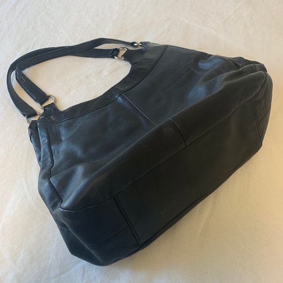 Coach Women's Leather Shoulder Handbag EST 1941 - Picture 9 of 10